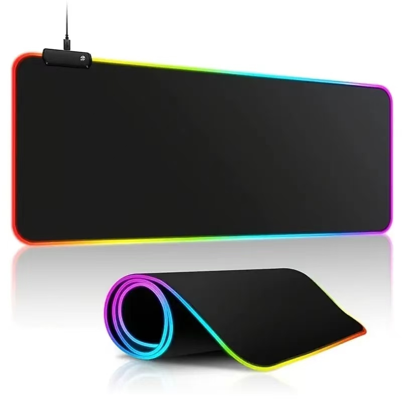 Mouse Charging Pad - LED Light Mousepad RGB Keyboard Cover