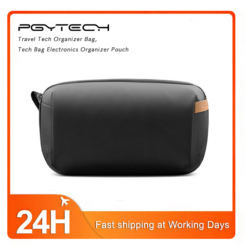 Tech Accessories Organizer Pouch - FOR Travel Use PGYTECH Waterproof Tech
