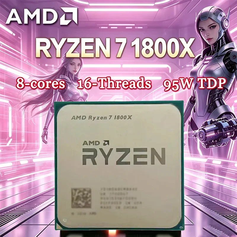 AMD Ryzen 7 1800X CPU 3.60GHz- - đánh giá và giá Amd Cpu Ryzen 7