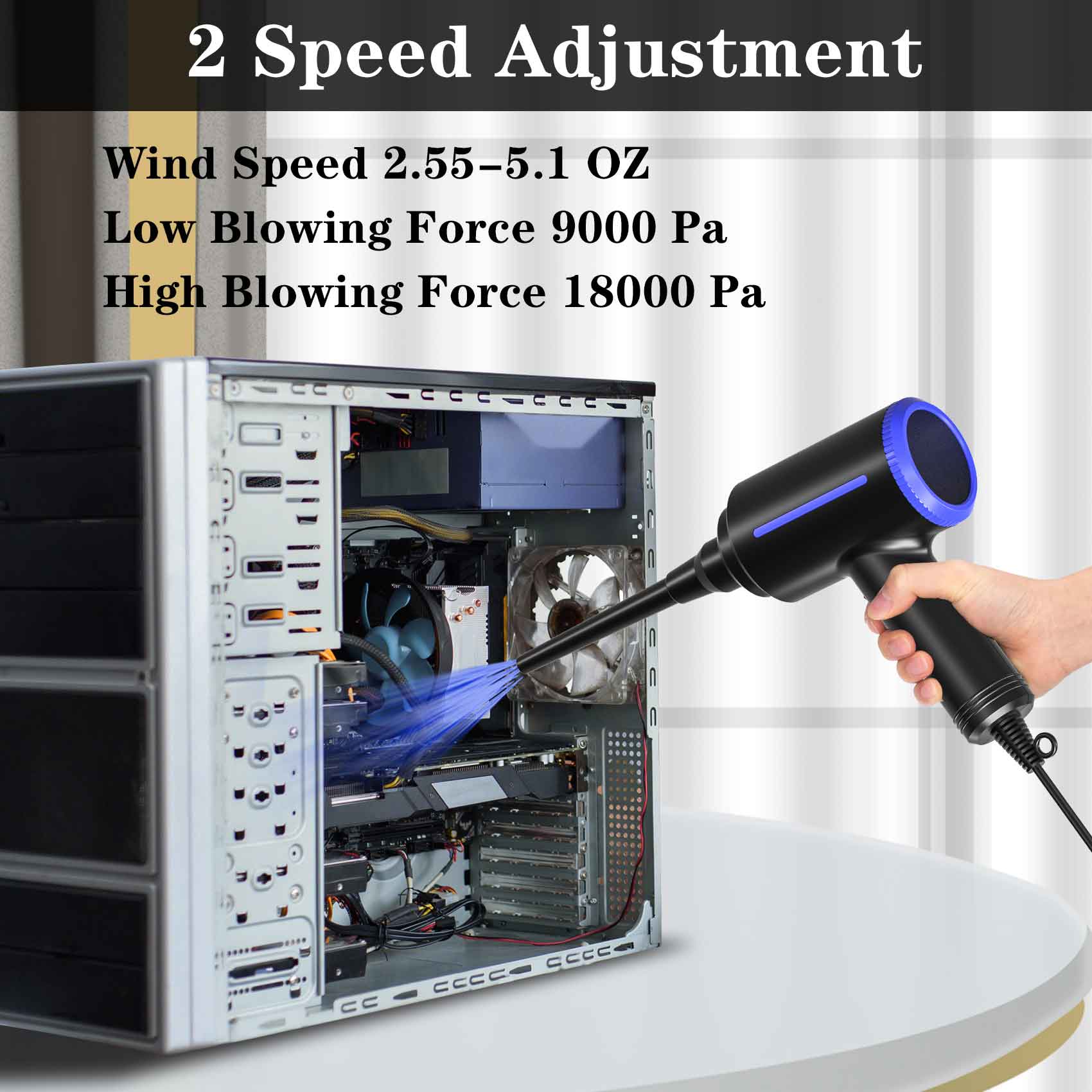 500W Cordless Electric Air Dus - đánh giá và giá Screen Cleaner Spray