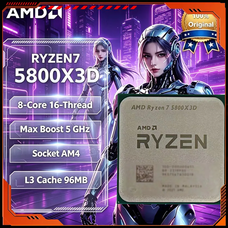 AMD Ryzen 7 5800X3D 8-Core 16- - đánh giá và giá Amd Cpu Ryzen 7