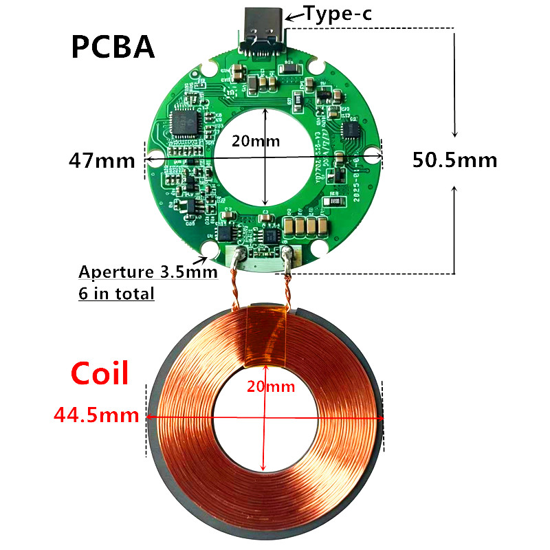 DIY Fast Wireless Charging PCB - đánh giá và giá Mouse Charging Pad