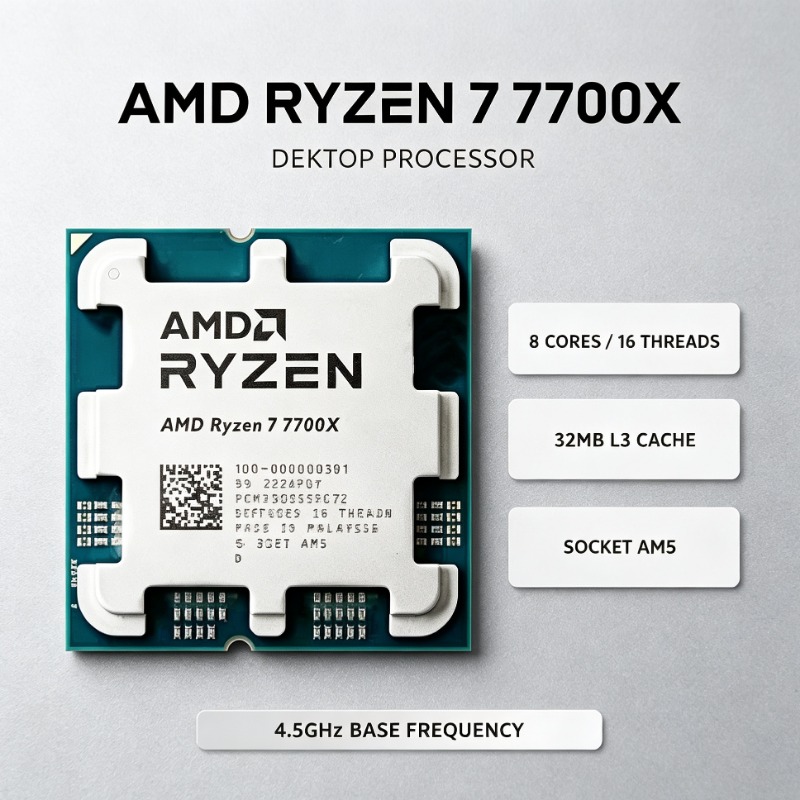 AMD Ryzen 7 7700X Multi‑Task C - đánh giá và giá Amd Cpu Ryzen 7