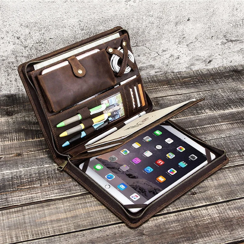 Leather Tablet Storage Bag for - đánh giá và giá Tech Accessories Tablet