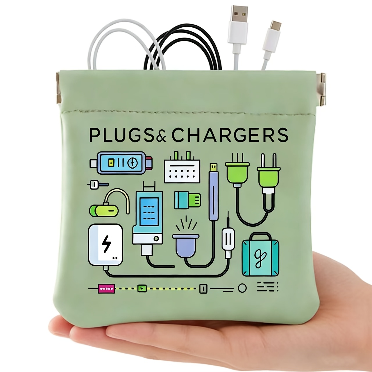 Portable Cable Organizer Bag 1 - đánh giá và giá Tech Accessories Travel