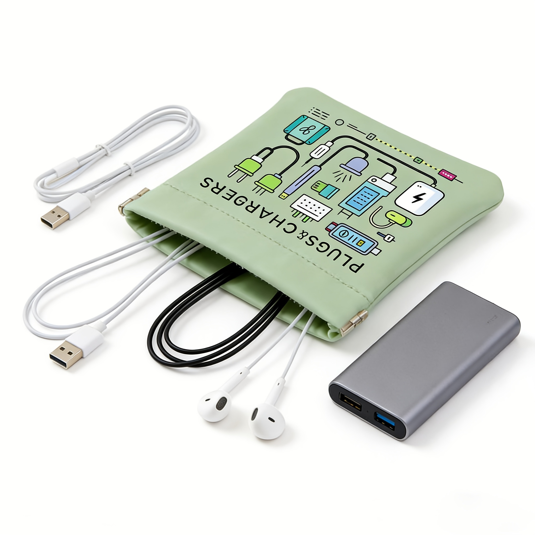 Portable Cable Organizer Bag 1 - đánh giá và giá Tech Accessories Travel