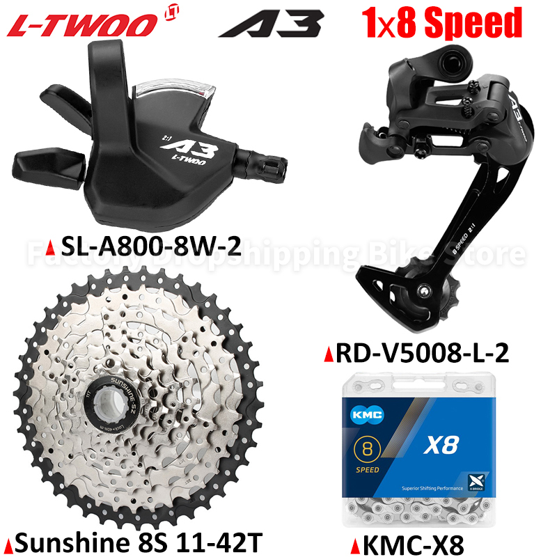 LTWOO MTB Bike A3 1x8 Speed De - đánh giá và giá Tech Bike Accessories