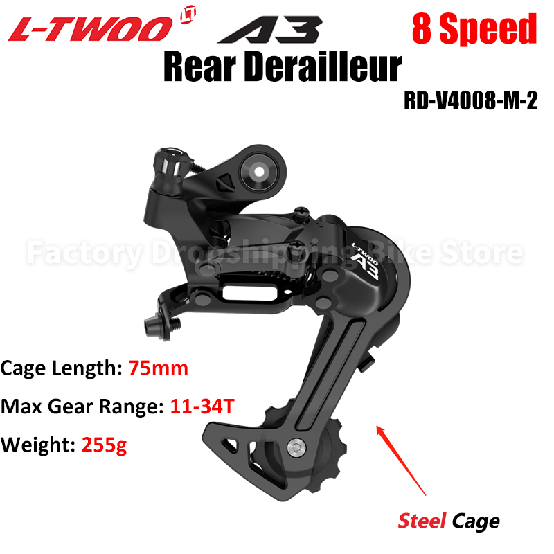 LTWOO MTB Bike A3 1x8 Speed De - đánh giá và giá Tech Bike Accessories