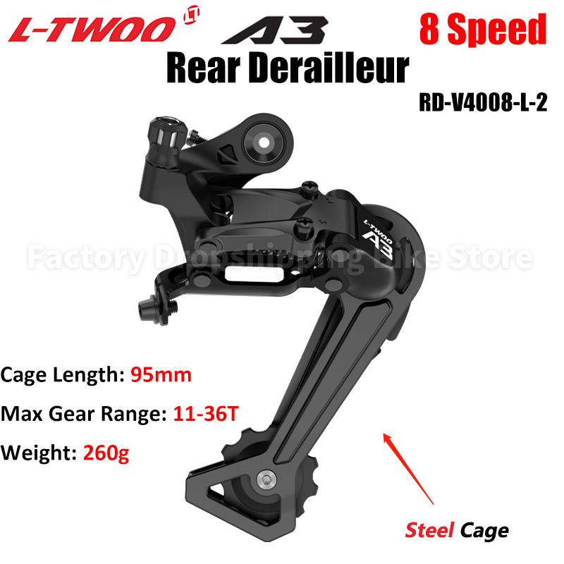 LTWOO MTB Bike A3 1x8 Speed De - đánh giá và giá Tech Bike Accessories