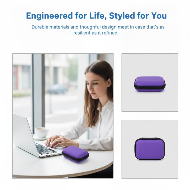 Shockproof EVA Tech Accessory  - đánh giá và giá Tech Accessories Organizer Pouch