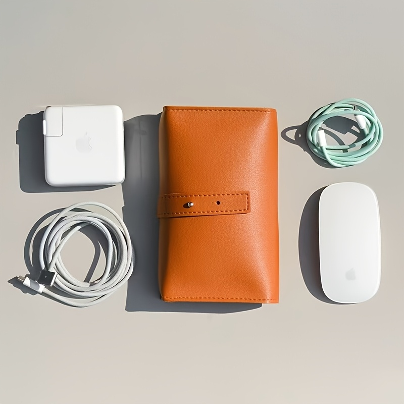 1pc PU Leather Multi-Compartme - đánh giá và giá Tech Accessories Designer