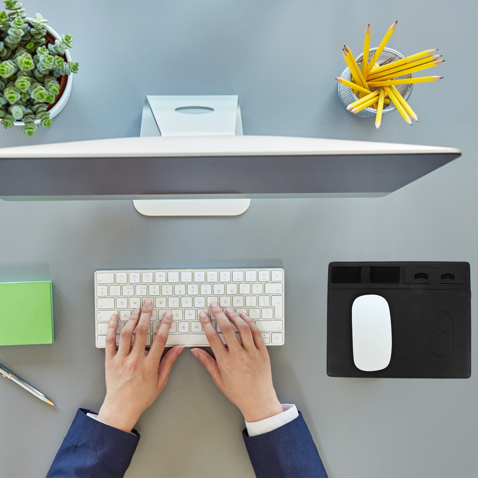 Wireless Charging Mouse Pad 15 - đánh giá và giá Mouse Charging Pad