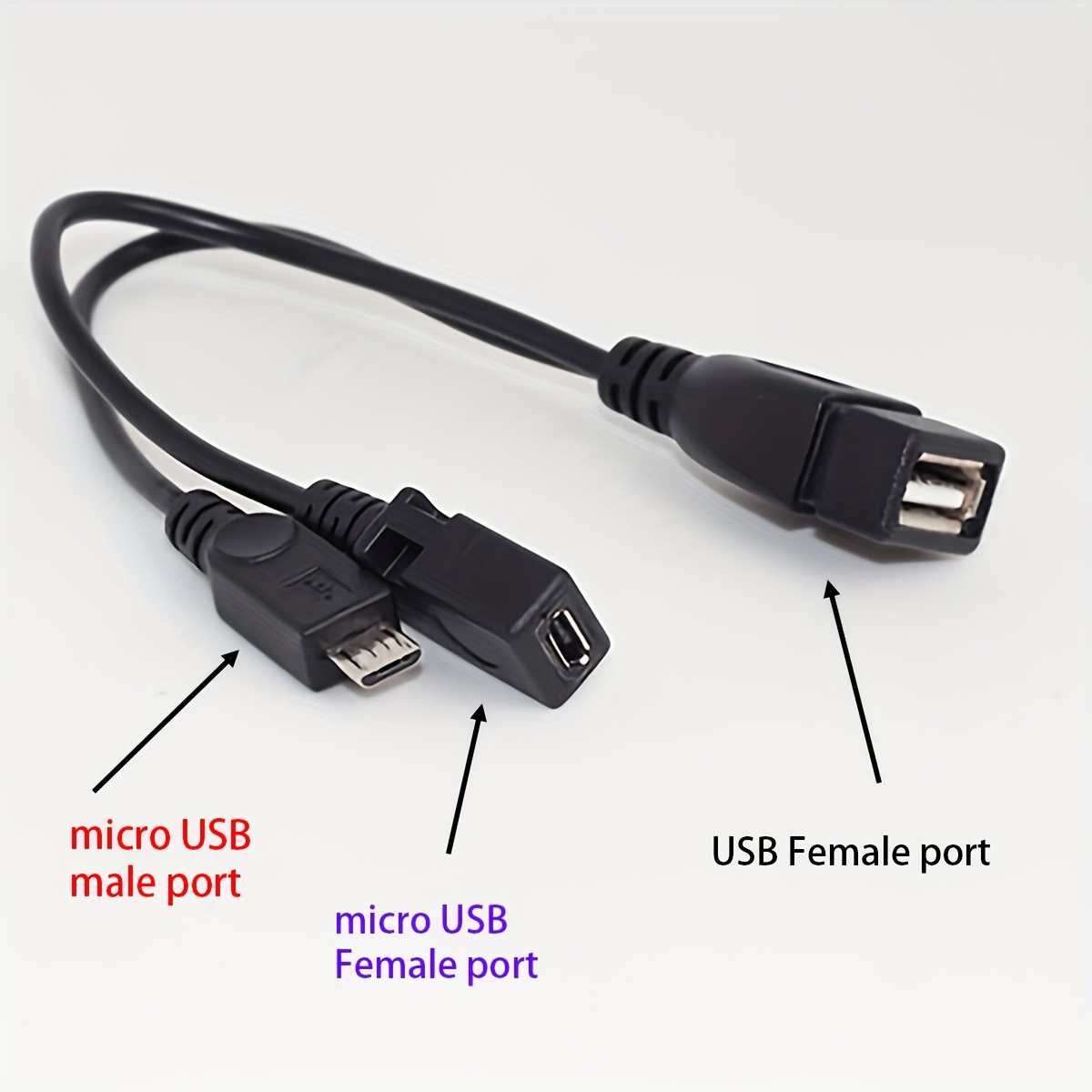 2-in-1 OTG USB to Micro USB Sp - đánh giá và giá Tech Accessories Tablet