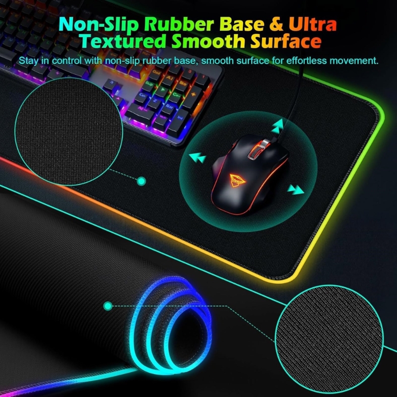 Miếng Lót Chuột Chơi Game LED  - đánh giá và giá Mouse Charging Pad