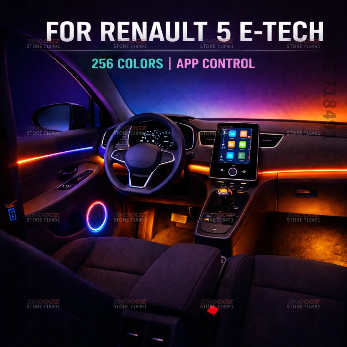 22in1 RGB Car Interior Acrylic - đánh giá và giá Tech Lighting Accessories