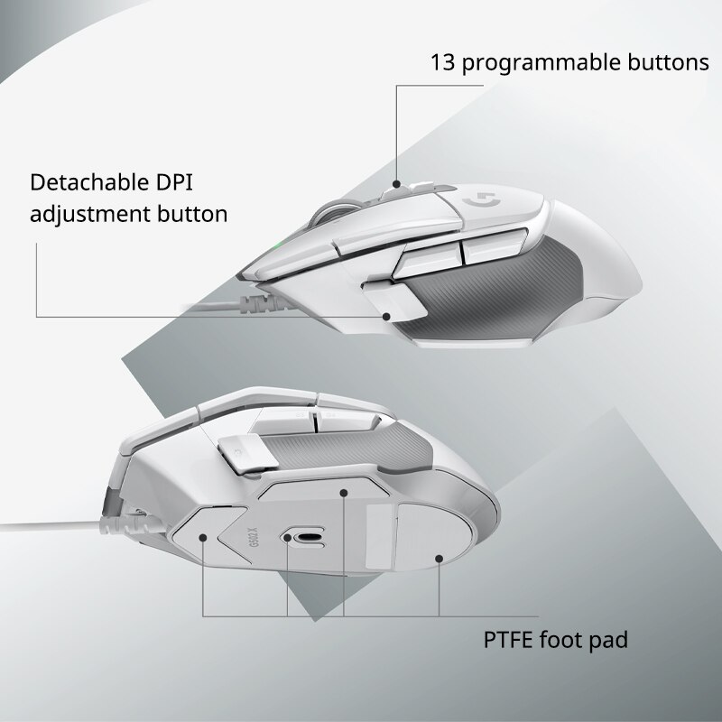 Logitech (G) G502 X Phiên Bản  - đánh giá và giá Logitech Mouse G502