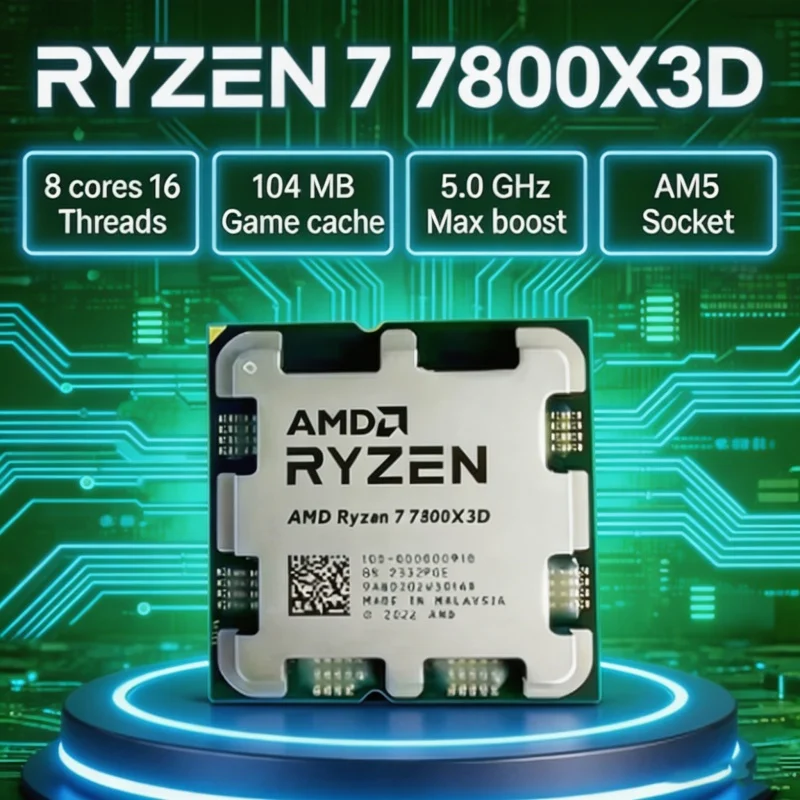 AMD Ryzen 7 7800X3D R7 7800X3D - đánh giá và giá Amd Cpu Ryzen 7