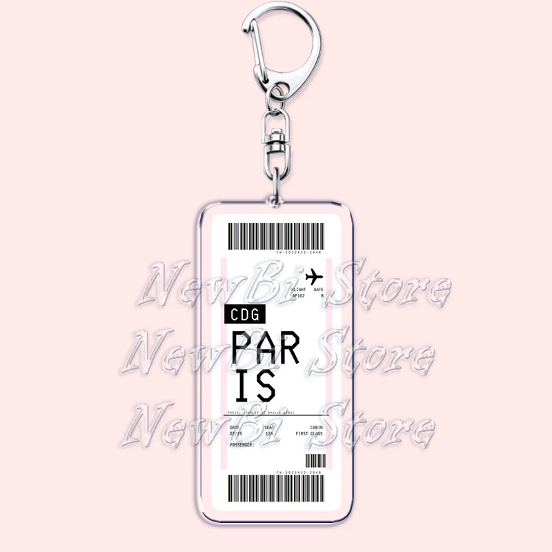 Plane Ticket Boarding Pass Key - đánh giá và giá Tech Accessories Travel