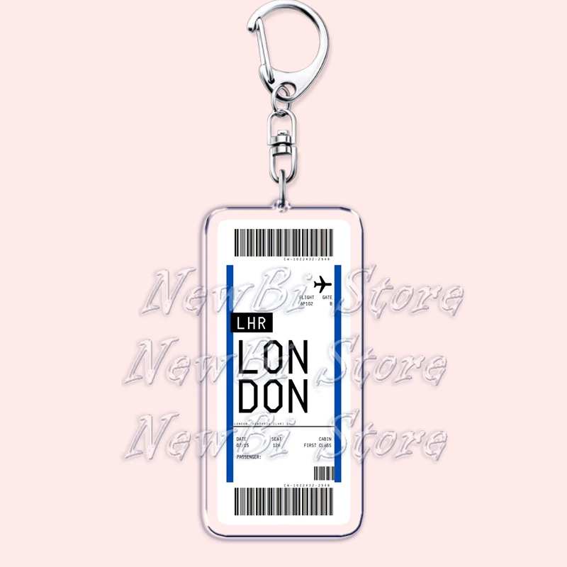 Plane Ticket Boarding Pass Key - đánh giá và giá Tech Accessories Travel
