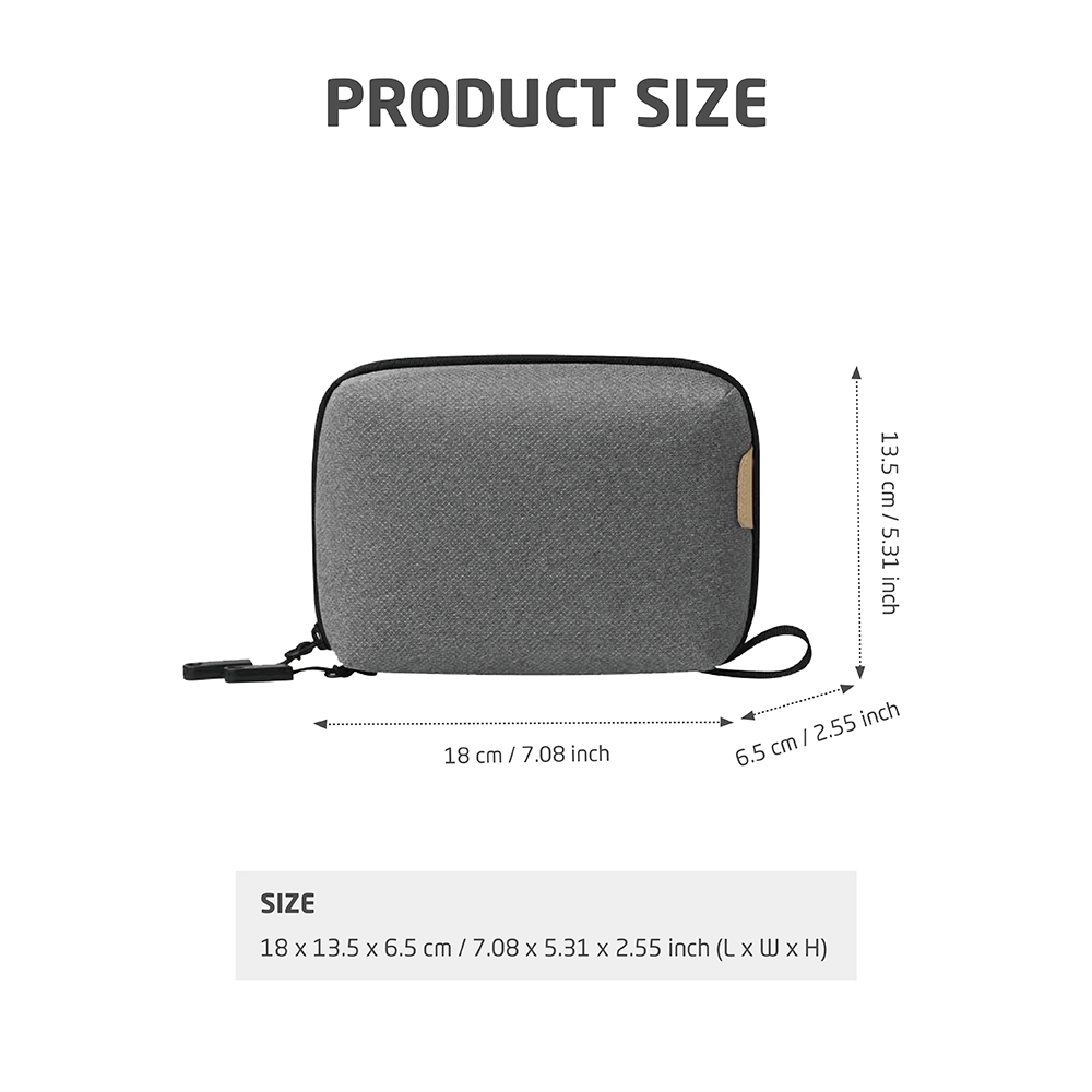 Large Capacity Tech Organizer  - đánh giá và giá Tech Accessories Organizer Pouch