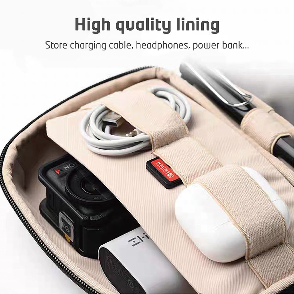 Large Capacity Tech Organizer  - đánh giá và giá Tech Accessories Organizer Pouch