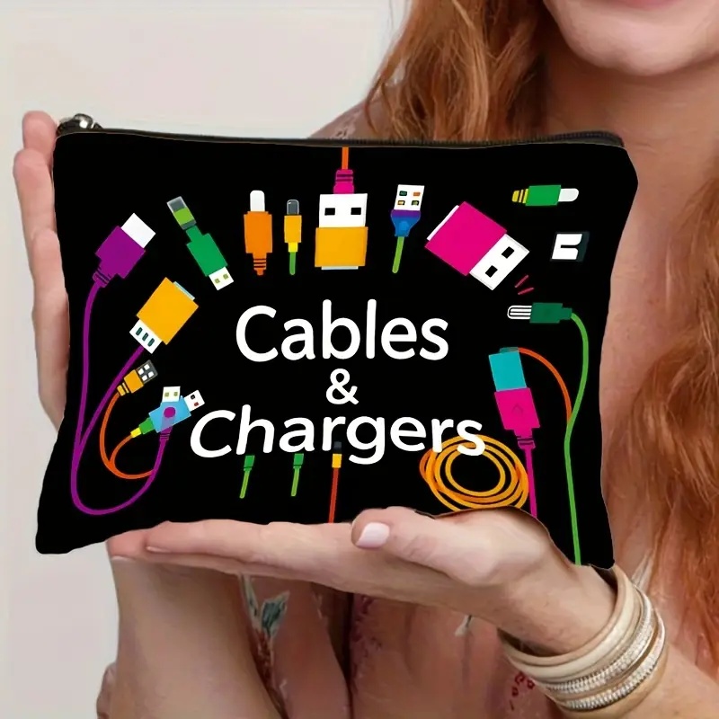 Black Tech Icon Cable Organize - đánh giá và giá Tech Accessories Travel