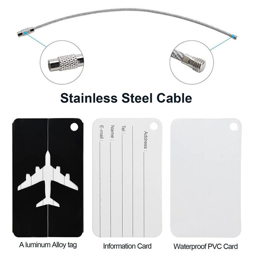 Aluminium Travel Luggage Tags  - đánh giá và giá Tech Accessories Travel