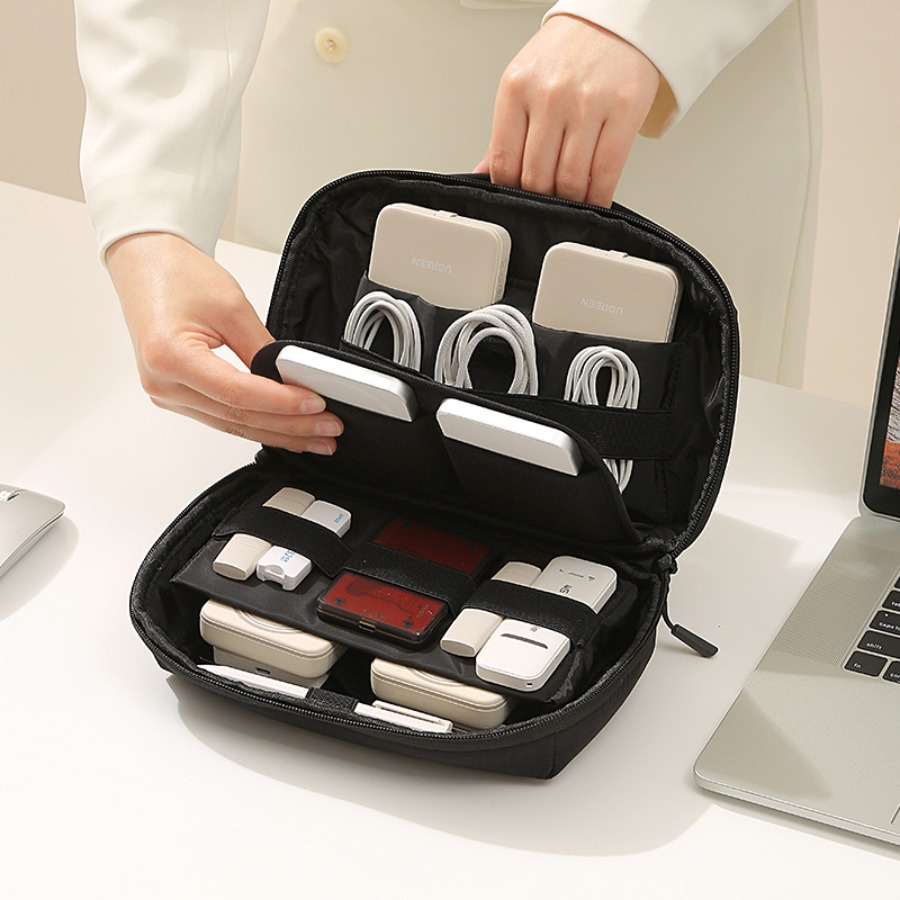 Portable Travel Cord Organizer - đánh giá và giá Tech Accessories Organizer Pouch