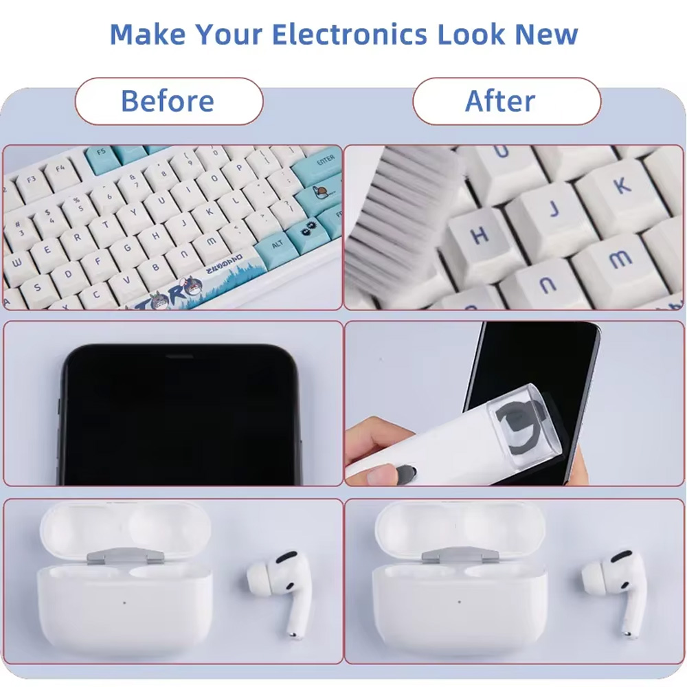 7-in-1 Keyboard Cleaning Kit L - đánh giá và giá Screen Cleaner Spray