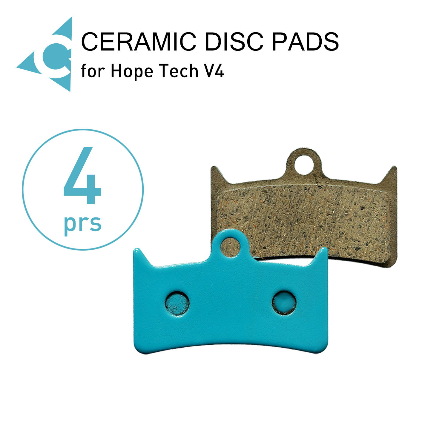 4 Pairs Ceramic Brake Pads for - đánh giá và giá Tech Bike Accessories