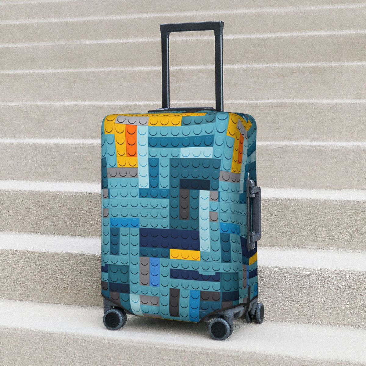 Blue Tech Pixel Building Block - đánh giá và giá Tech Accessories Travel