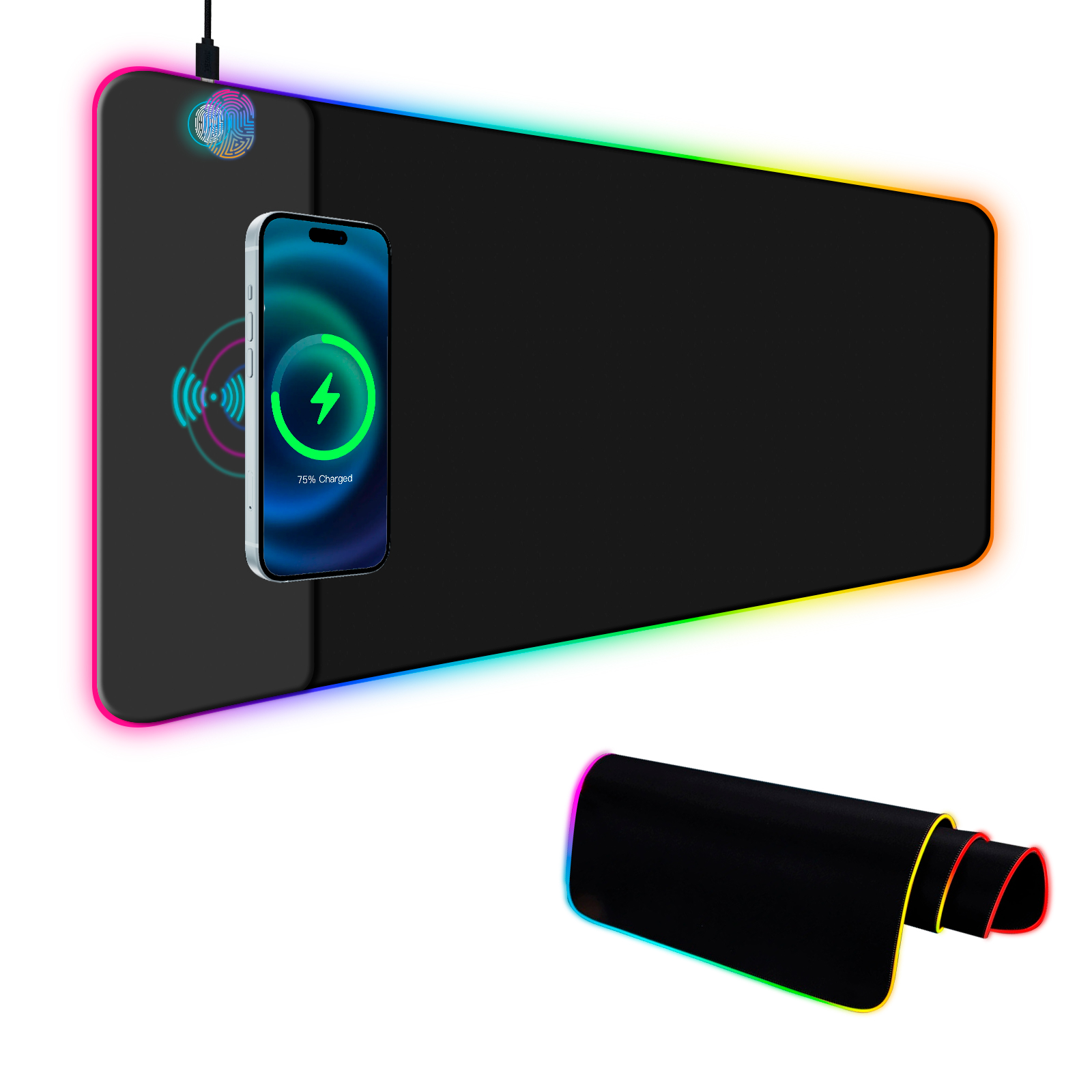Wireless Charging RGB Gaming M - đánh giá và giá Mouse Charging Pad