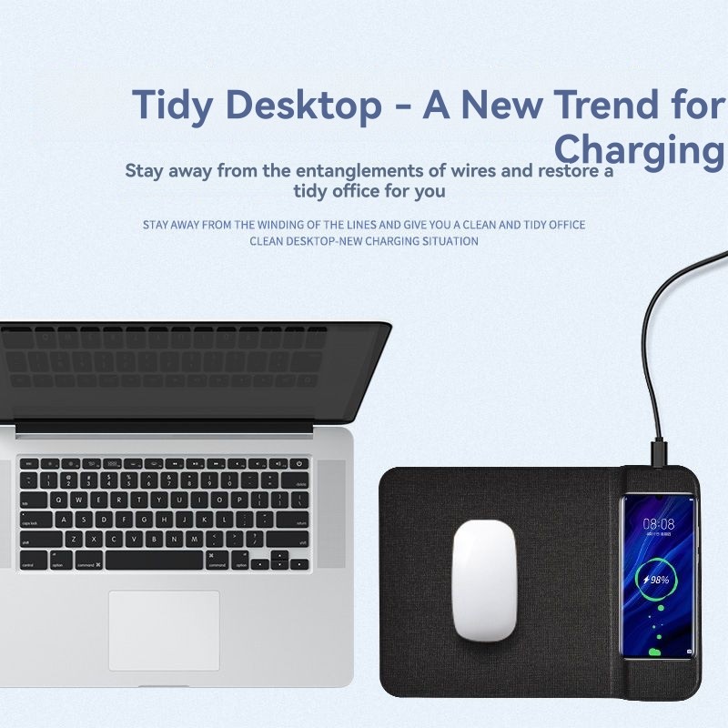 A003 Portable Wireless Chargin - đánh giá và giá Mouse Charging Pad